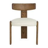 Oak Framed 3-Legged Dining Chairs (2) by Splendido Horton, alternate view 2