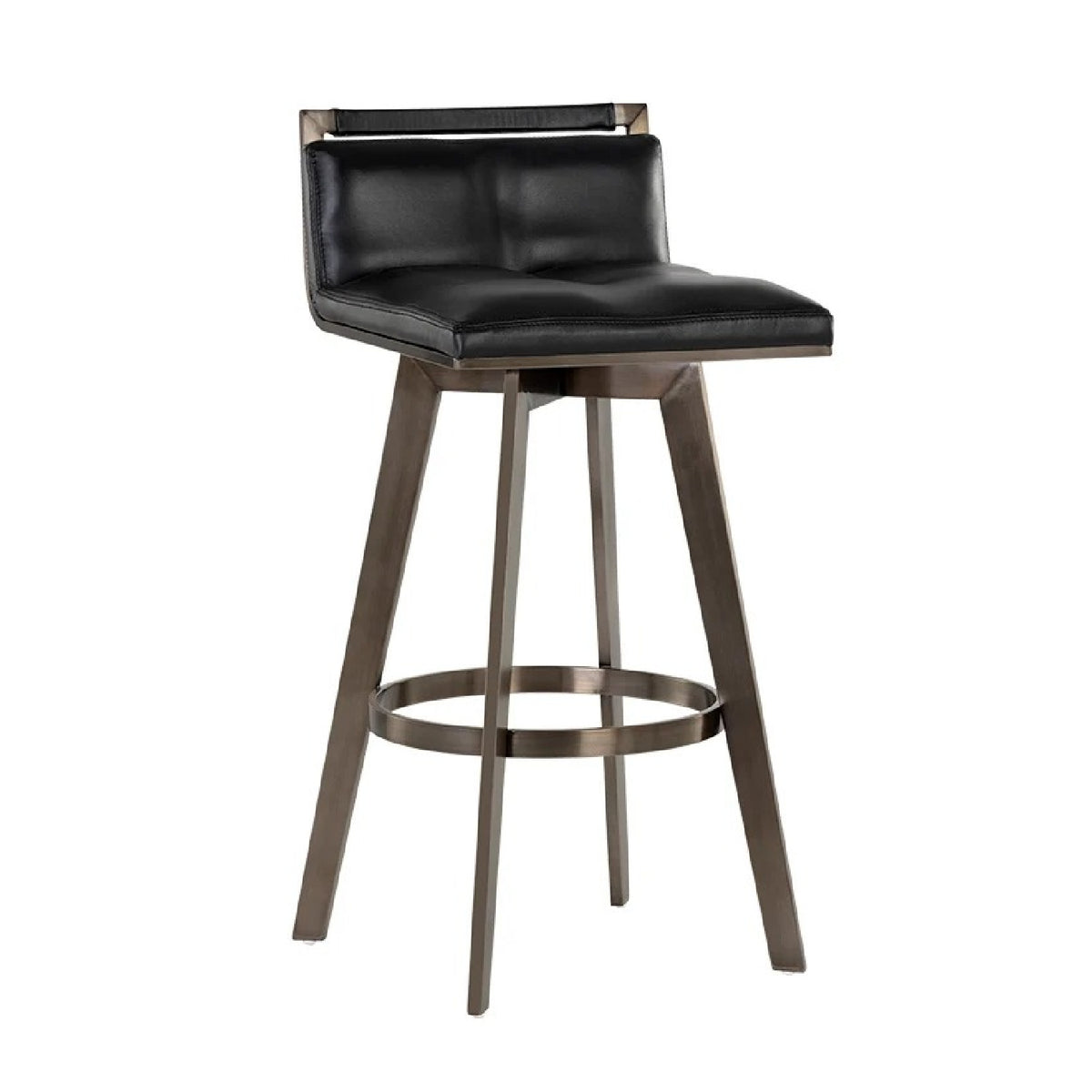 Leather-Look Swivel Bar Stool | Splendido Arizona