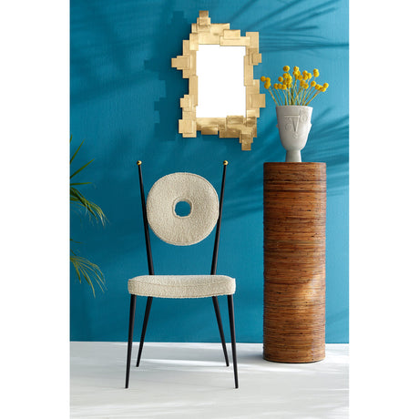 Round Back Cushion Dining Chair | Jonathan Adler Rondo | Oroa.com