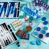 Geometric Patterned Backgammon Set | Jonathan Adler Sorrento