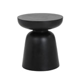 Black Indoor/Outdoor End Table | Splendido Lucida