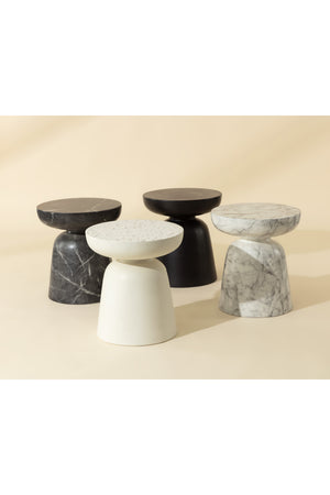 Modern European furniture - Black Indoor/Outdoor End Table - www.oroa.com