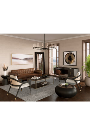 Modern European furniture - Black Indoor/Outdoor End Table - www.oroa.com