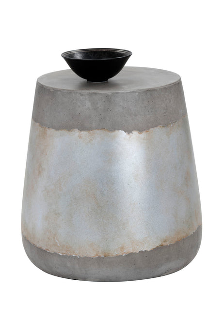 Modern European furniture - Silver Indoor/Outdoor End Table - www.oroa.com