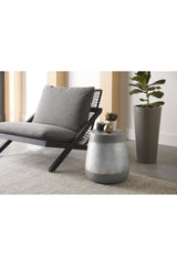 Modern European furniture - Silver Indoor/Outdoor End Table - www.oroa.com