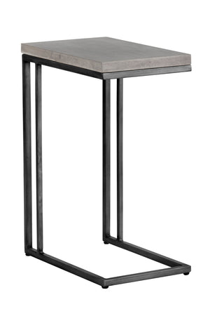 Modern European furniture - Minimalist Round Concrete Indoor/Outdoor End Table - www.oroa.com