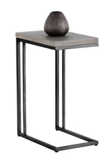 Modern European furniture - Minimalist Round Concrete Indoor/Outdoor End Table - www.oroa.com