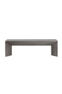 Modern European furniture - Concrete Outdoor Bench - www.oroa.com
