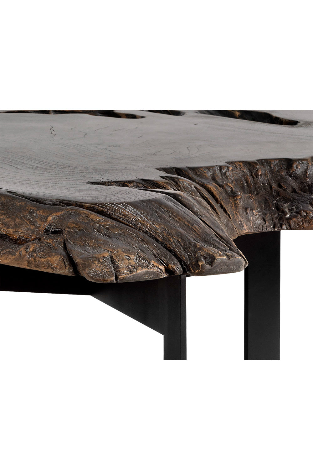 Black Teak Root Coffee Table | Splendido Wyatt | Oroa.com