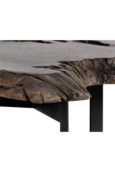 Modern European furniture - Black Teak Root Coffee Table - www.oroa.com