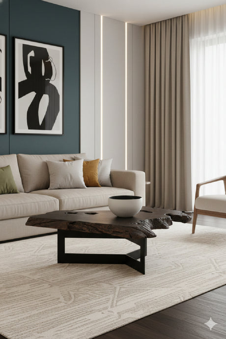 Black Teak Root Coffee Table | Splendido Wyatt | Oroa.com