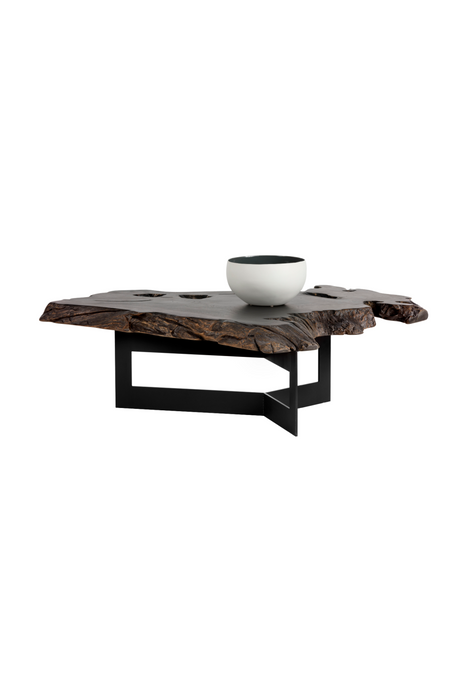 Modern European furniture - Black Teak Root Coffee Table - www.oroa.com