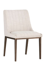 Modern European furniture - Vertical Stitched Dining Chairs (2) - www.oroa.com