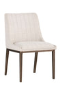 Modern European furniture - Vertical Stitched Dining Chairs (2) - www.oroa.com