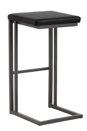 Leather Look Cantilevered Bar Stool | Splendido Boone | Oroa.com