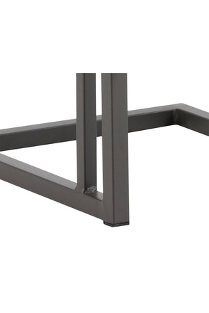 Leather Look Cantilevered Bar Stool | Splendido Boone | Oroa.com