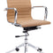 Modern European furniture - Leather Look Swivel Office Chair - www.oroa.com
