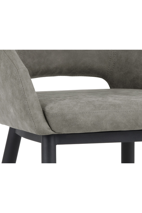 Modern European furniture - Cutout-Back Dining Amchair - www.oroa.com