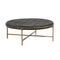Modern European furniture - Metal Frame Upholstered Ottoman - www.oroa.com
