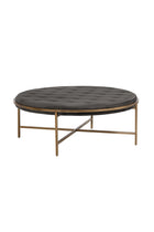 Modern European furniture - Metal Frame Upholstered Ottoman - www.oroa.com