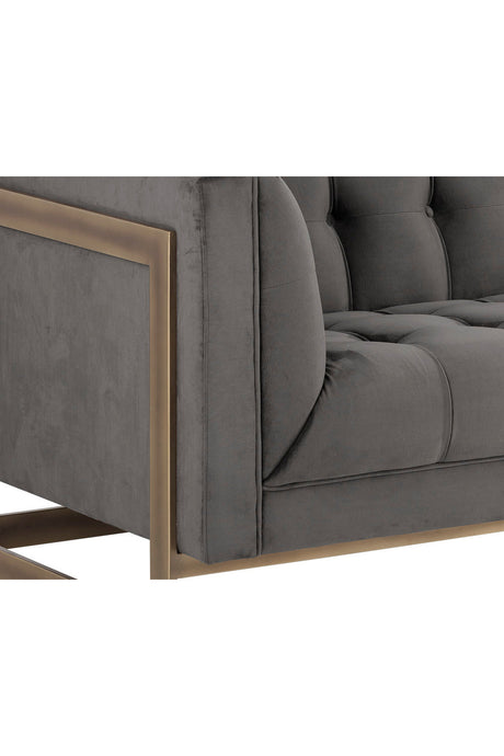 Modern European furniture - Button Tufted Sofa - www.oroa.com