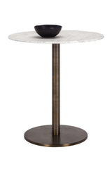 Modern European furniture - White Carrara Marble Counter Table - www.oroa.com