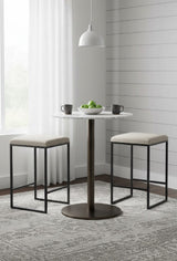 Modern European furniture - White Carrara Marble Counter Table - www.oroa.com