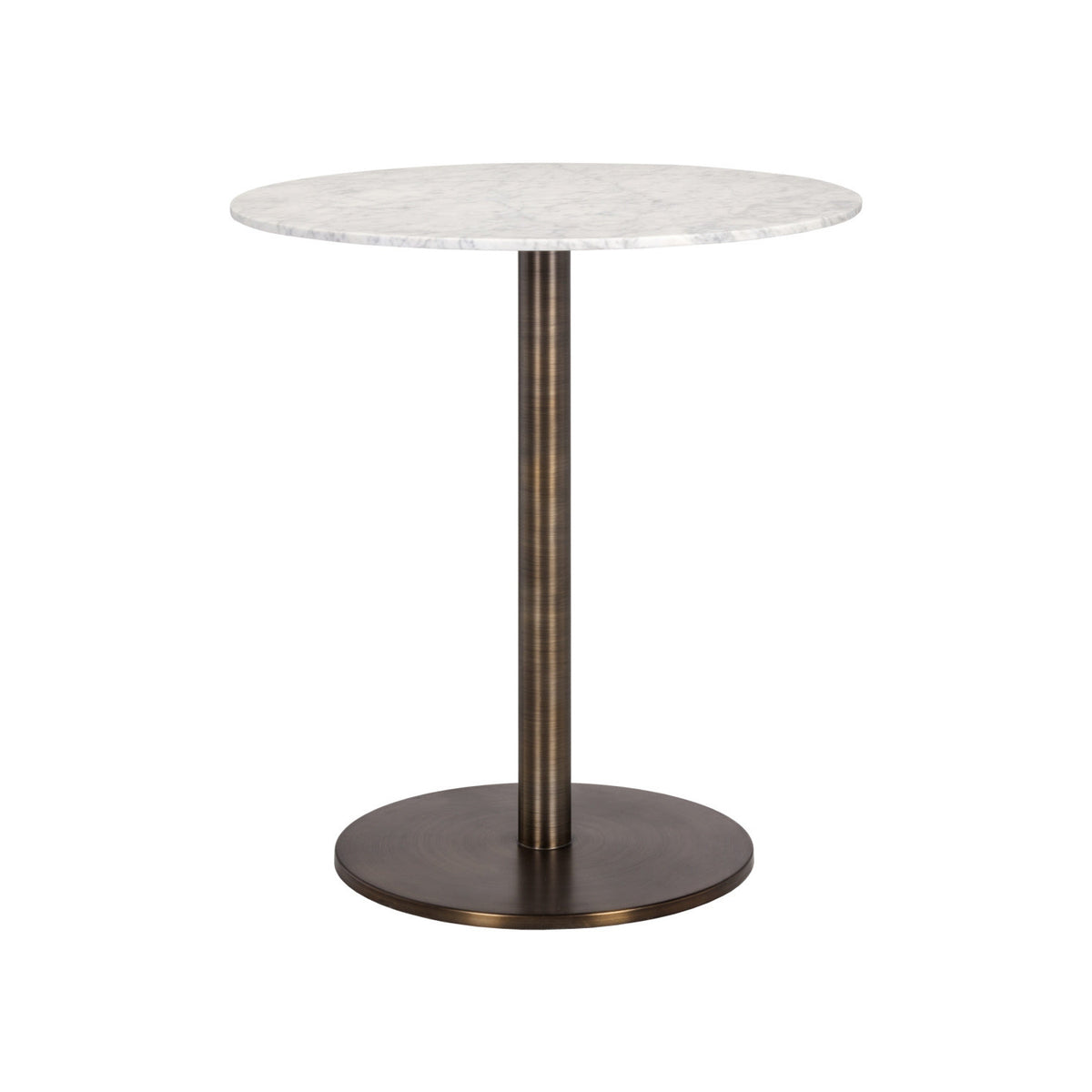 White Carrara Marble Counter Table by Splendido Enco Dining Table, alternate view 2