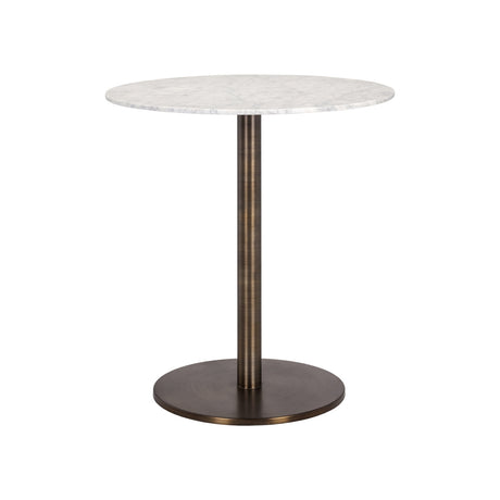 White Carrara Marble Counter Table by Splendido Enco Dining Table, alternate view 2