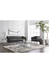 Modern European furniture - Gray Faceted Indoor/Outdoor End Table - www.oroa.com