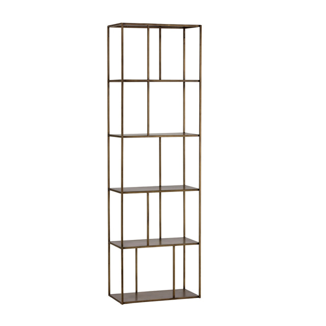 Modern Open Shelving Bookcase by Splendido Eiffel, alternate view 2