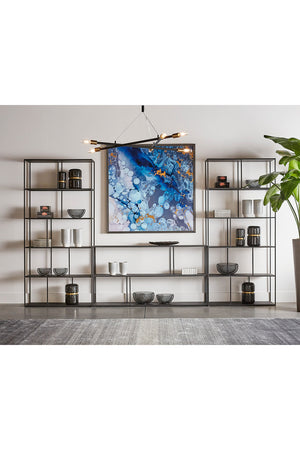Modern Open Shelving Bookcase | Splendido Eiffel | Oroa.com