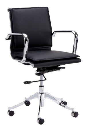 Modern European furniture - Padded Leather Swivel Office Chair - www.oroa.com