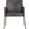 Modern European furniture - Leather Look Dining Armchair - www.oroa.com