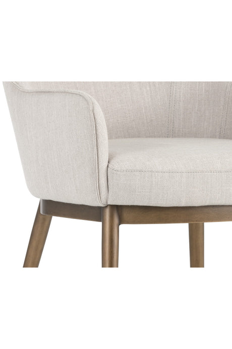 Modern European furniture - Barrel Back Dining Armchair - www.oroa.com