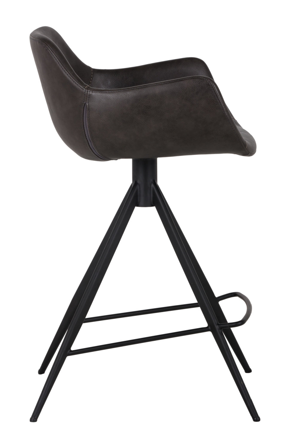 Modern European furniture - Metal Base Swivel Counter Stool - www.oroa.com