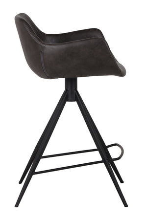 Modern European furniture - Metal Base Swivel Counter Stool - www.oroa.com