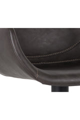Modern European furniture - Metal Base Swivel Counter Stool - www.oroa.com