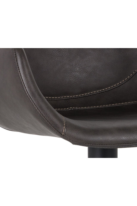 Modern European furniture - Metal Base Swivel Counter Stool - www.oroa.com