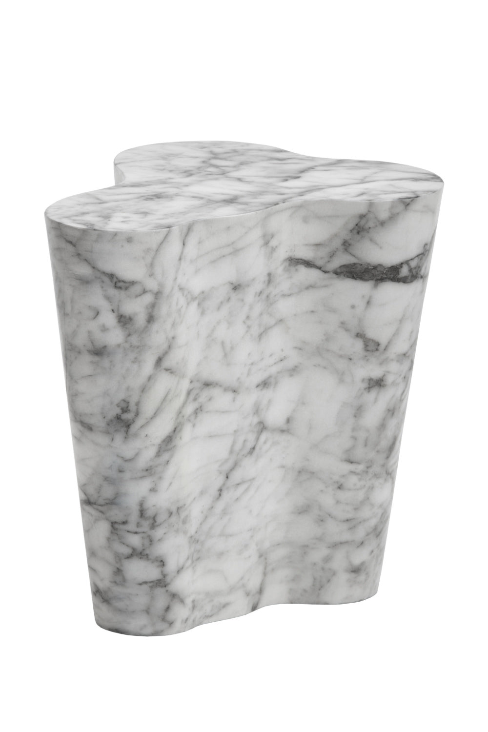 Modern European furniture - Marble-Look Indoor/Outdoor End Table S - www.oroa.com