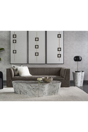 Marble-Look Indoor/Outdoor Side Table L | Splendido Ava | Oroa.com