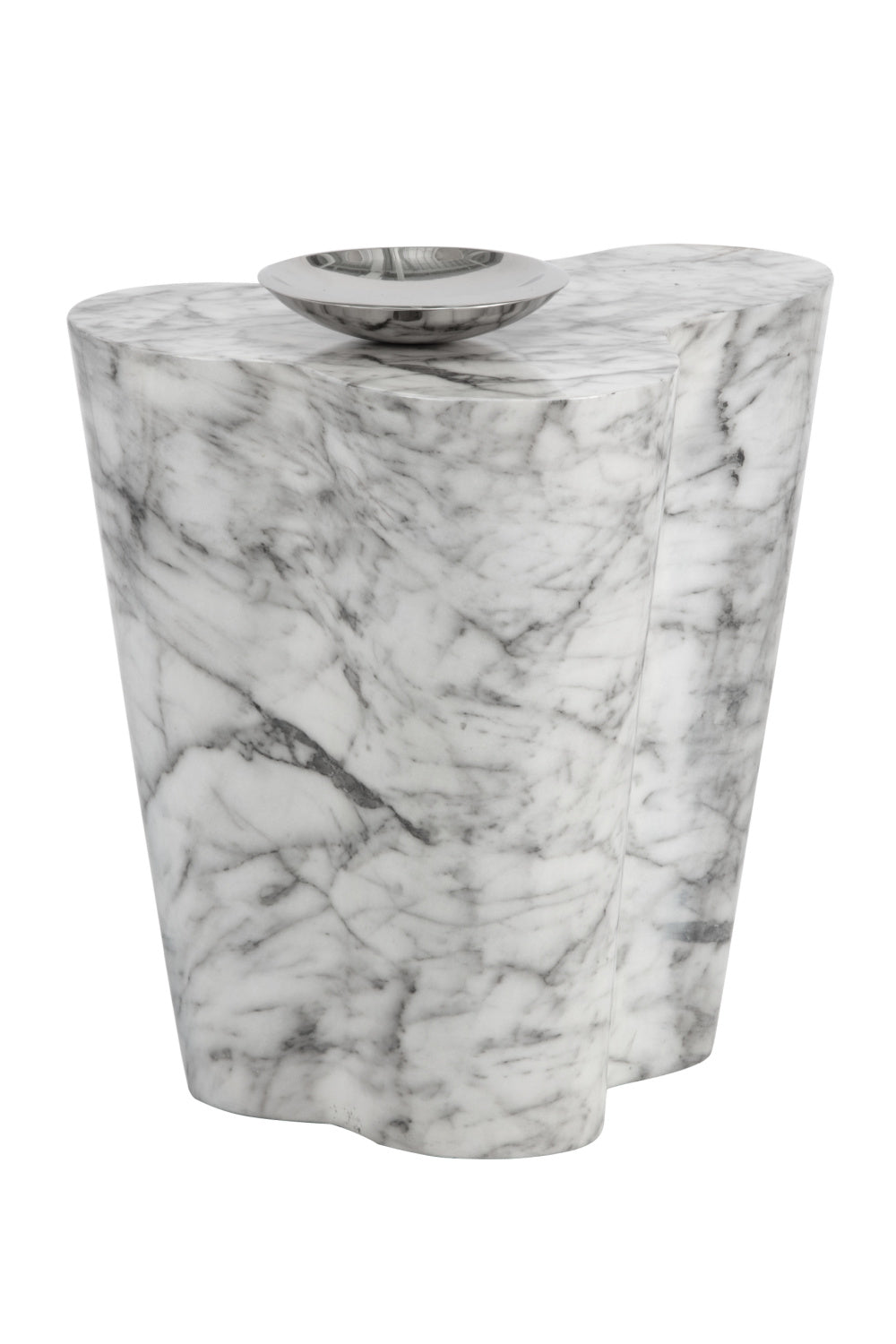 Marble-Look Indoor/Outdoor Side Table L | Splendido Ava | Oroa.com
