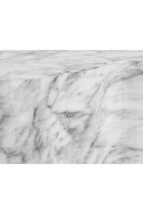 Modern European furniture - Marble-Look Indoor/Outdoor Side Table L - www.oroa.com