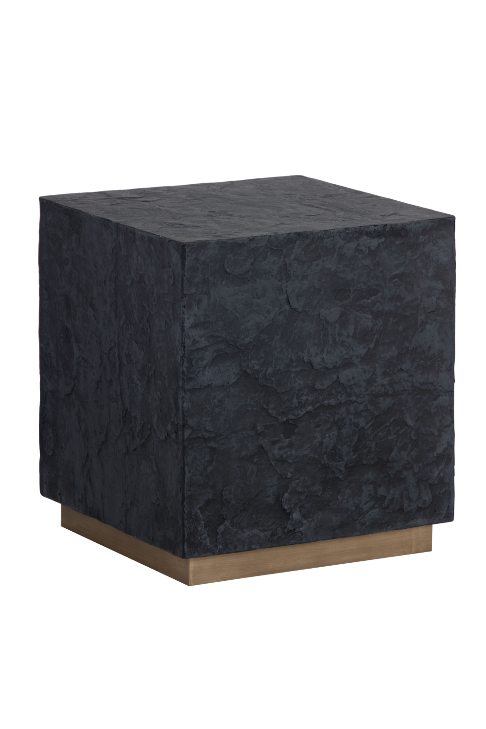 Textured Concrete End Table | Splendido Newbury