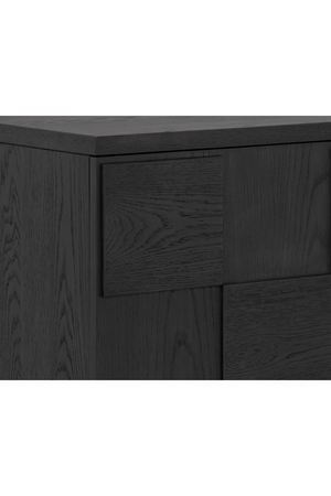   Modern European furniture - Checkered Smoked Acacia Sideboard - www.oroa.com | Oroa.com