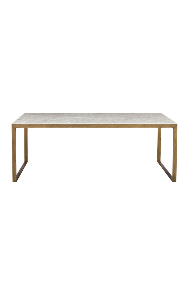 White Italian Marble Coffee Table | Splendido Evert | Oroa.com