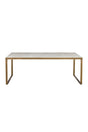 Modern European furniture - White Italian Marble Coffee Table - www.oroa.com