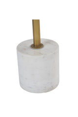 Modern European furniture - Gold Round End Table - www.oroa.com