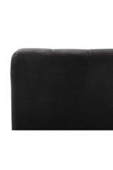 Modern European furniture - Gray Channeled-Back Lounge Chair - www.oroa.com