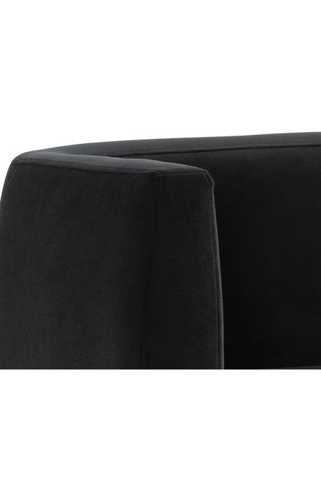 Modern European furniture - Gray Fabric Modern Dining Chair - www.oroa.com